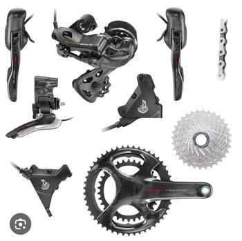Gebrauchtes Campagnolo Super Record 12 EPS Electronic 12-Speed Disc Gruppe 2025 Groupset