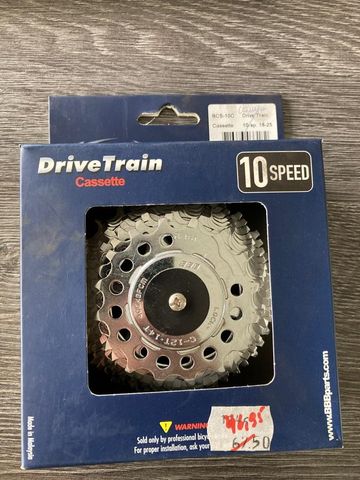 Brugt BBB Cassette 10v 16-25 BCS-10C (Campagnolo) Drivetrain & Pedals