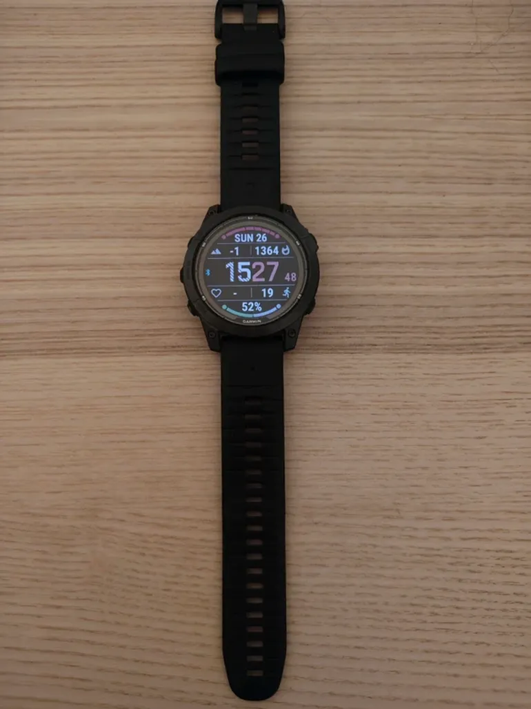 Garmin Fenix 7 Pro Sapphire Solar bike d'occasion — image 2 sur 10