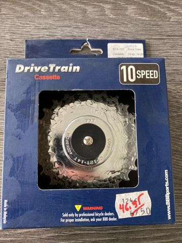 Brugt BBB Cassette 10v 14-25 BCS-10C (Campagnolo) Drivetrain & Pedals