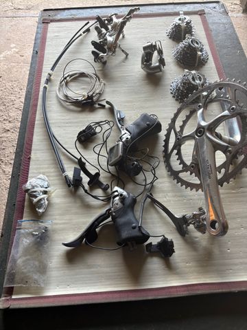 Brugt Shimano Ultegra 6500 Groupset 2002 Groupset