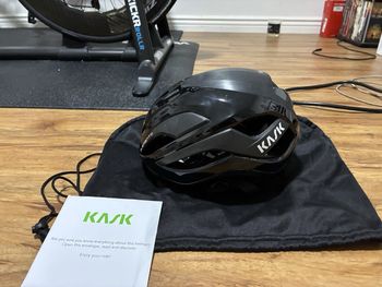 Used Kask Elemento Helmet Black Medium M Barely Used Excellent Condition Cycling Accessories