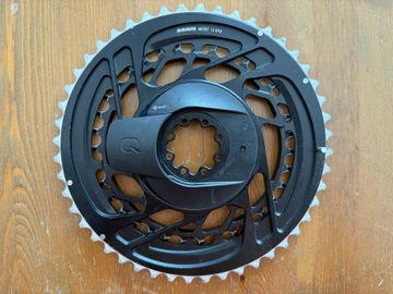 Używany Sram Red AXS Power Meter Chainrings 12v 48/35t Drivetrain & Pedals