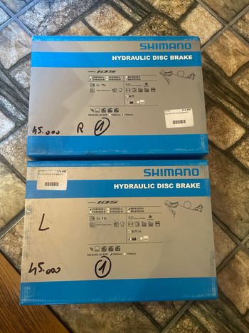 Used Shimano 105 ST-R7020 / BR-R7070 Brakes