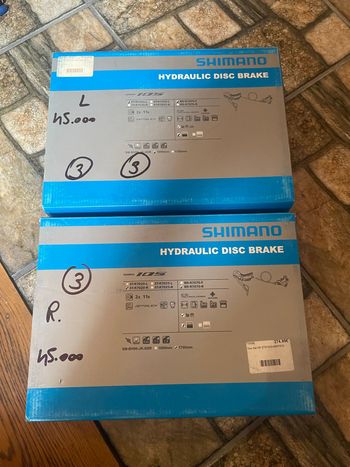 Used Shimano 105 R7020/R7070 Brake set Brakes