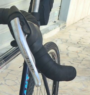 Campagnolo Record Ergopower 2x9 Drivetrain & Pedals usato