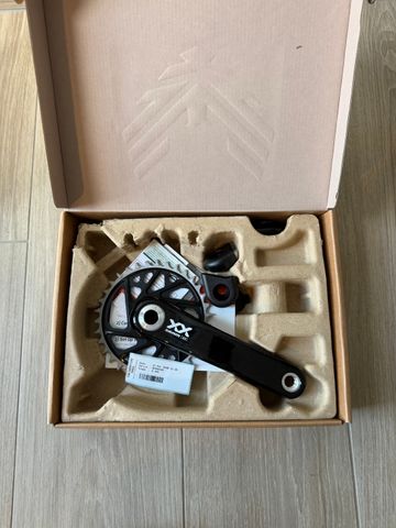 Used Sram XX Eagle AXS Transmission Power Meter Crankset Drivetrain & Pedals