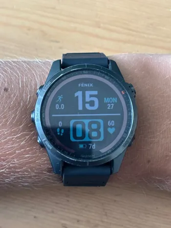 Used Garmin fenix 7s solar Electronics