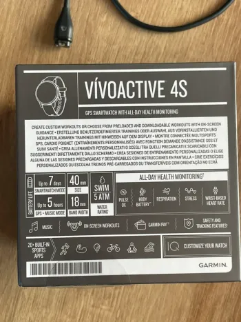 Used Garmin Vivoactive 4s bike — image 3 of 9