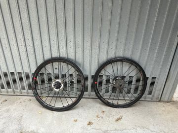 Brugt Fulcrum Racing Zero Carbon DB Wheelset Wheels