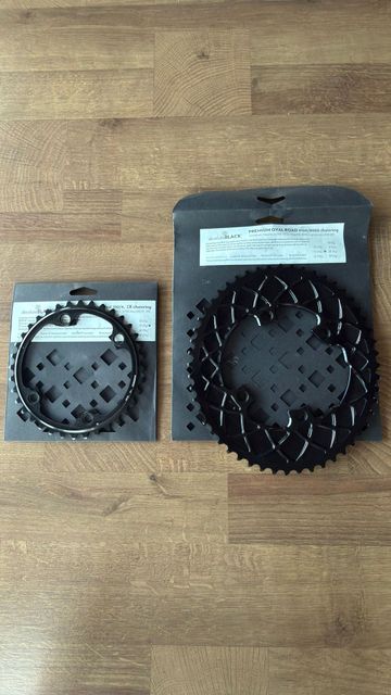Brugt Absoluteblack Oval Chainring 2025 Drivetrain & Pedals