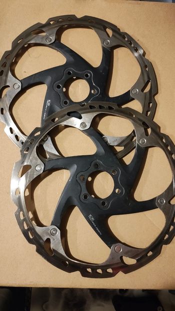 Used Shimano Ice Tech Rotor 203mm Brakes