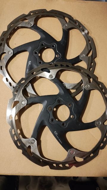 Brugt Shimano Ice Tech Rotor 203mm Brakes
