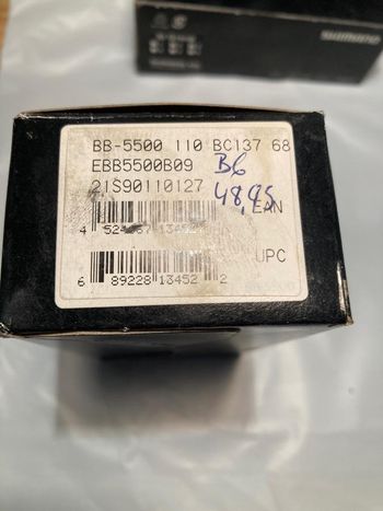 Used Shimano Boîtier pédalier  105 BB-5500 bike — image 3 of 4