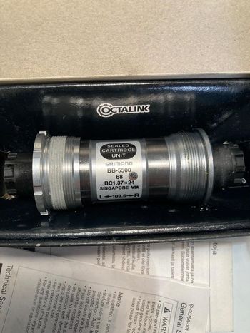 Used Shimano Boîtier pédalier  105 BB-5500 bike — image 4 of 4