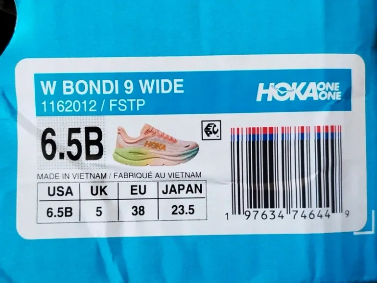 Hoka Bondi 9 bike usato — immagine 6 di 6