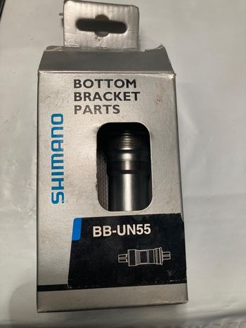 Gebrauchtes Shimano Boîtier pédalier Shimano BB-UN55 Drivetrain & Pedals