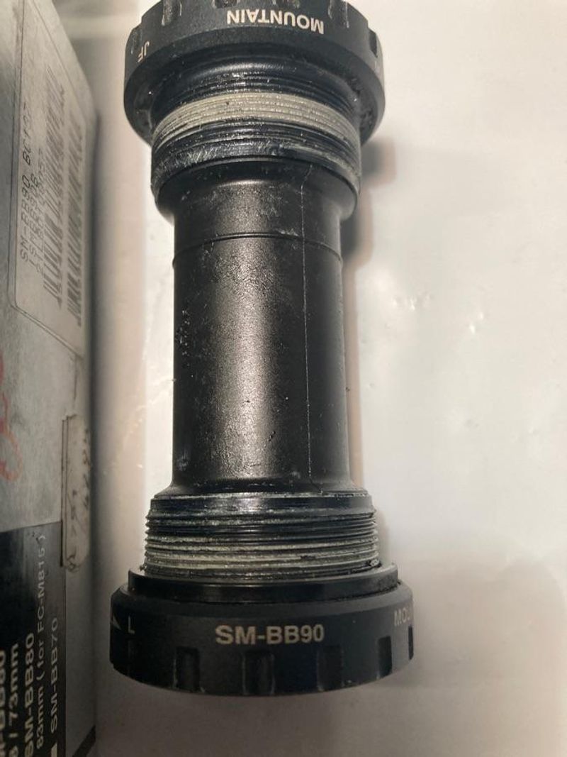 Used Shimano Boîtier pédalier Shimano XTR SM-Bb90 Drivetrain & Pedals