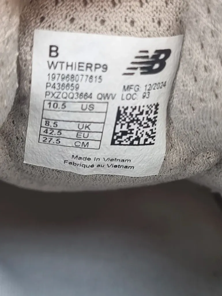 New Balance Hierro V9 bike usato — immagine 9 di 9