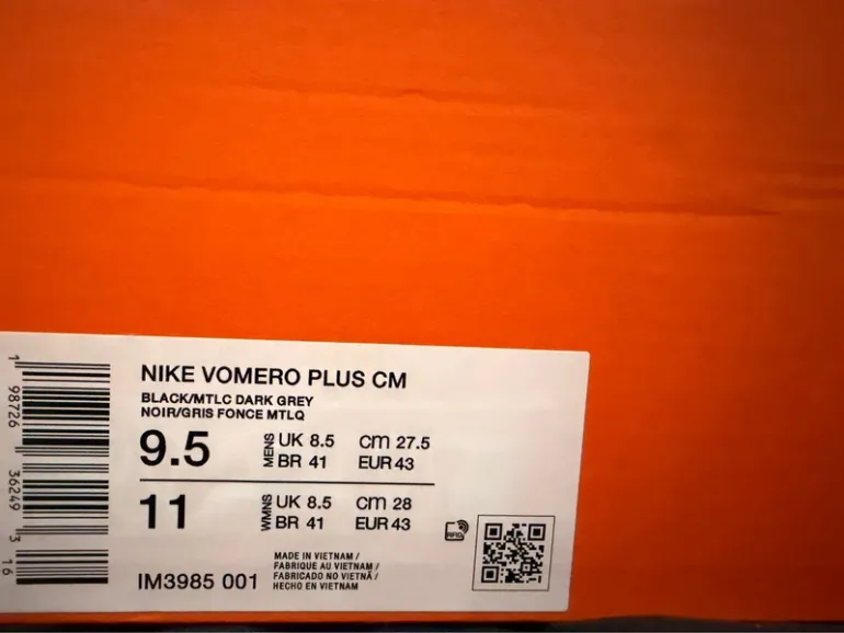 Nike Vomero Plus CM bike usato — immagine 5 di 5