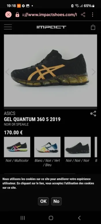 Asics Gel Quantum 360 5 bike usato — immagine 3 di 3