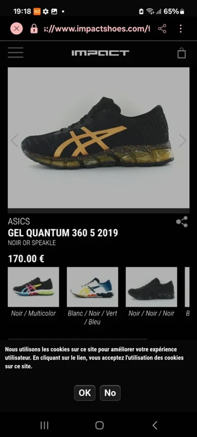 Asics Gel Quantum 360 5 bike usato — immagine 3 di 3