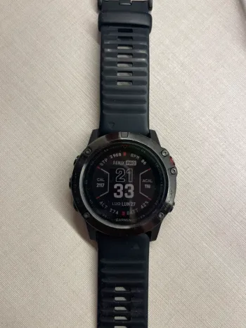 Gebrauchtes Garmin Fenix 5X Sapphire Edition bike — Bild 5 von 5