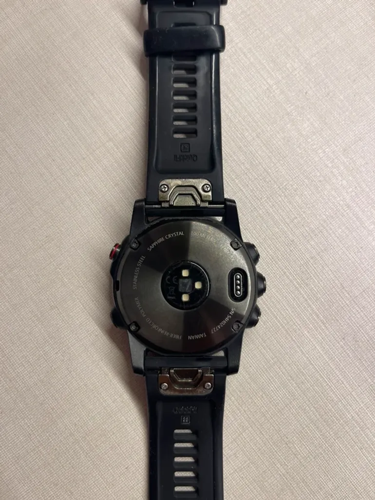 Gebrauchtes Garmin Fenix 5X Sapphire Edition bike — Bild 4 von 5