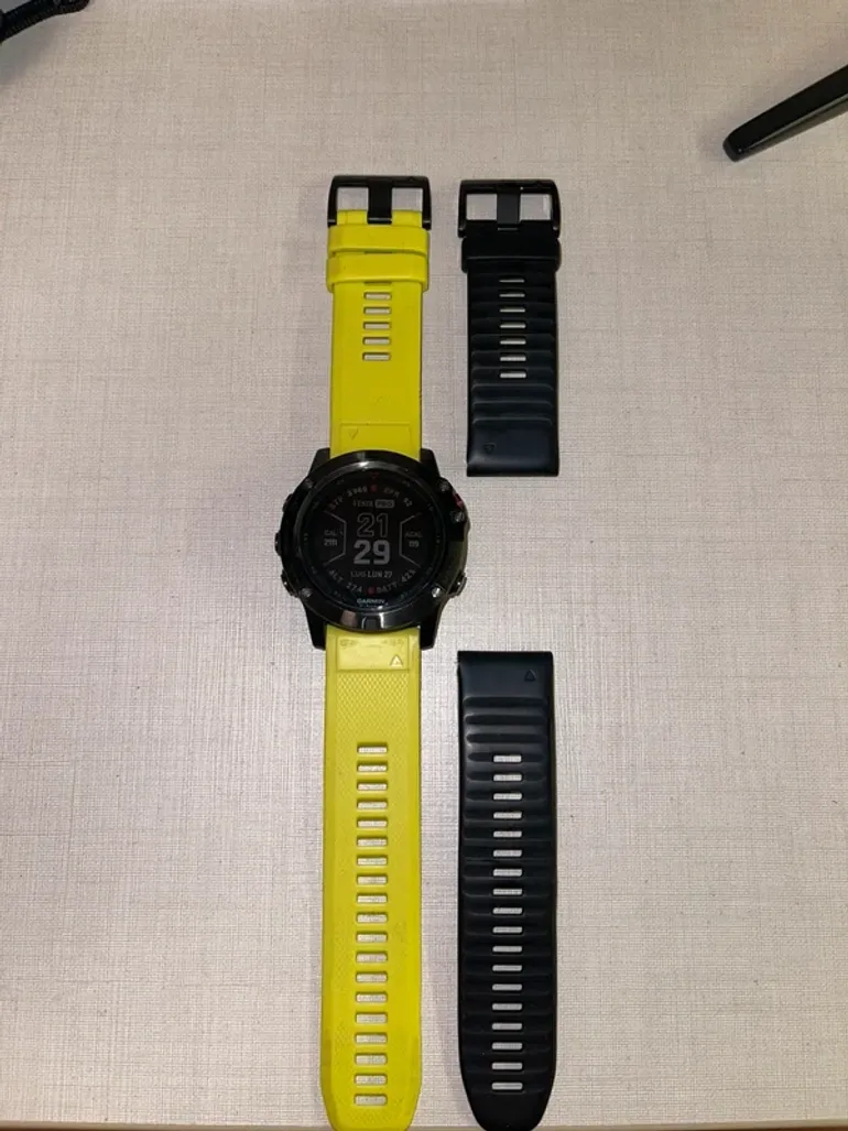 Gebrauchtes Garmin Fenix 5X Sapphire Edition bike — Bild 2 von 5