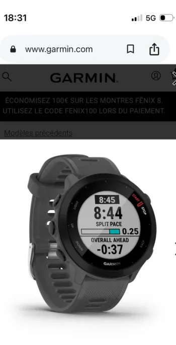 Used Garmin Forerunner 55 bike — image 2 of 4