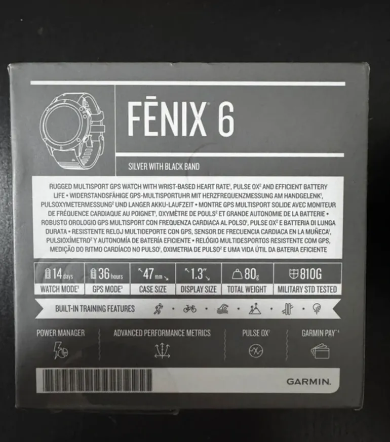Used Garmin Fenix 6 bike — image 3 of 9