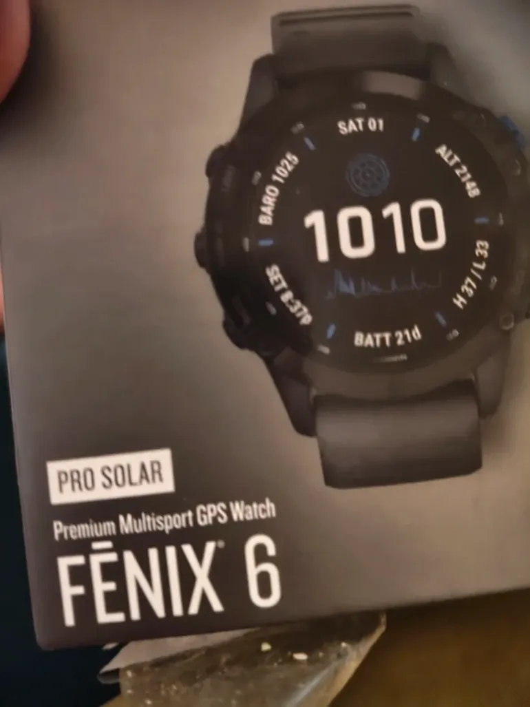 Used Garmin Fenix 6 Pro Solar bike — image 4 of 4