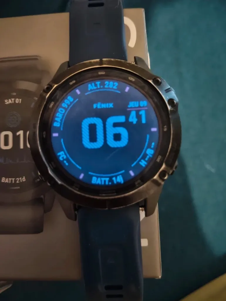 Used Garmin Fenix 6 Pro Solar bike — image 2 of 4