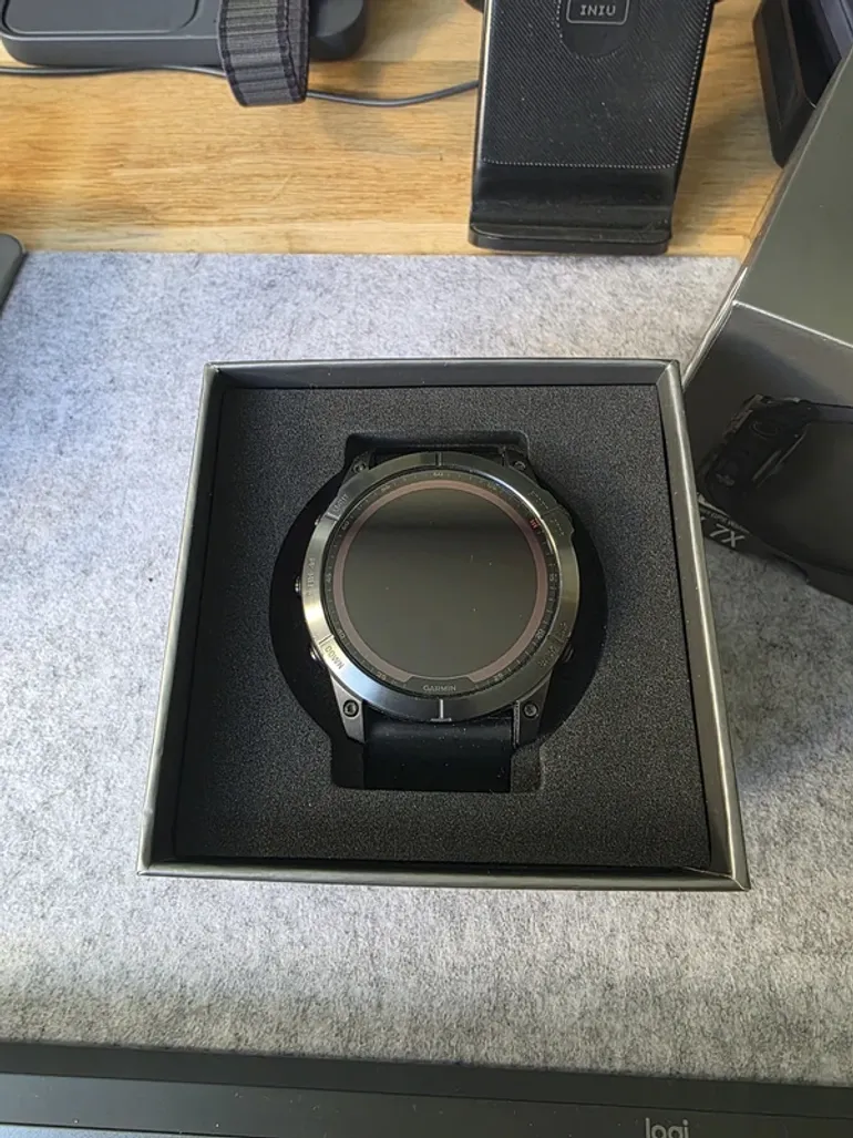 Used Garmin Fenix 7X Sapphire Solar, Edge 530, HRM Pro, Varia RTL510 bike — image 3 of 3