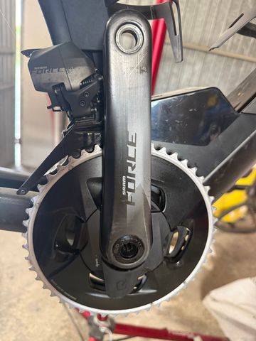 Used Sram Force AXS Power Meter Crankset Drivetrain & Pedals