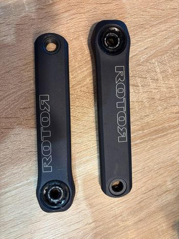 Brugt Rotor ALDHU Crankset Drivetrain & Pedals