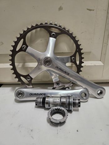 Použité Shimano Dura-Ace 7710 njs Drivetrain & Pedals