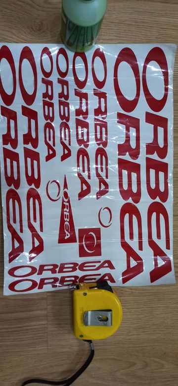 Orbea Set vinilos Orbea rojo o Rainbow bike d'occasion