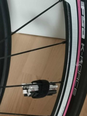 Used Fsa K-Force Carbon 50 mm Tubular Wheelset bike — image 3 of 10