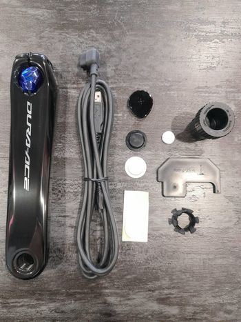 Käytetty Shimano Dura-Ace Powermeter Left Crank Arm 2026 Drivetrain & Pedals