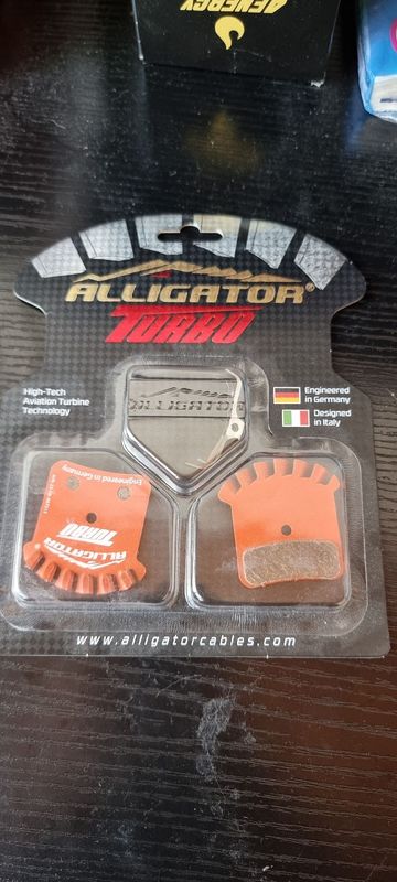 Used alligator Turbo Cooling Disc Brake Pads Brakes