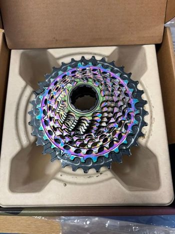 Brugt Sram RED AXS XG-1290 12-Speed Cassette 2024 Drivetrain & Pedals