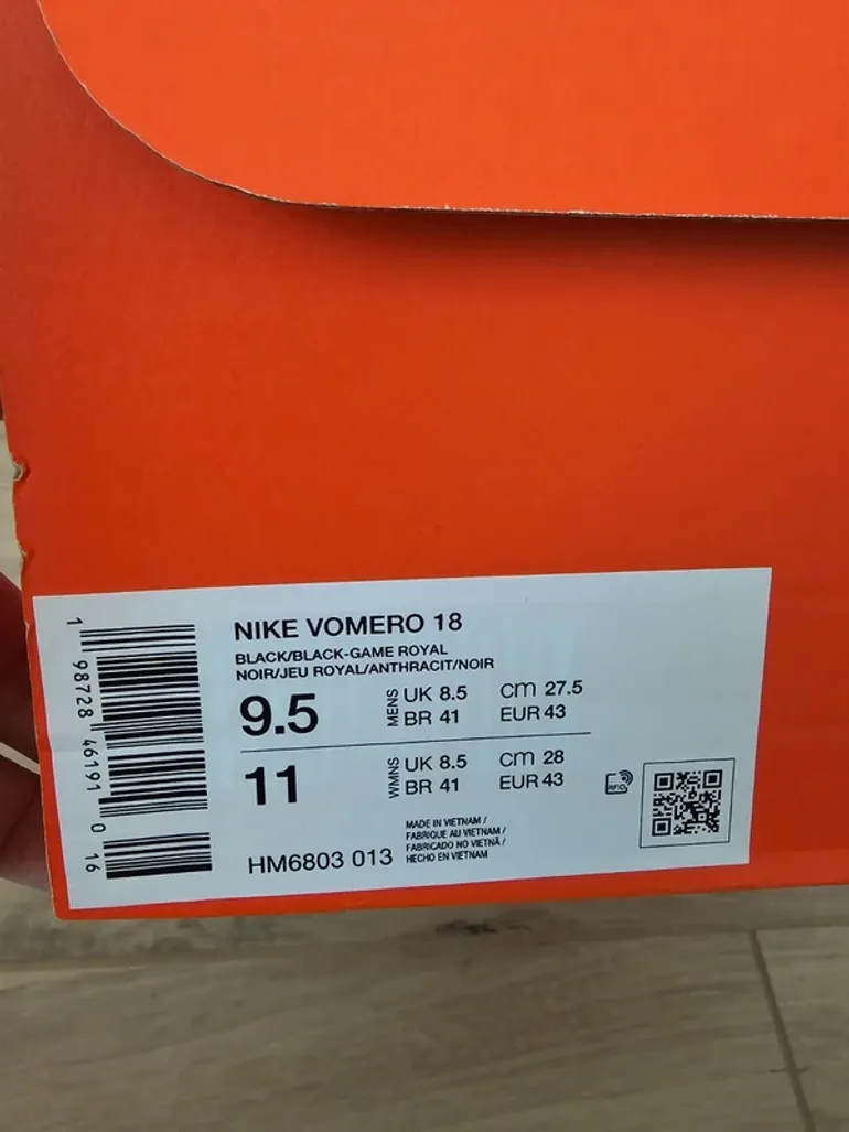 Nike Vomero 18 bike usato — immagine 12 di 12