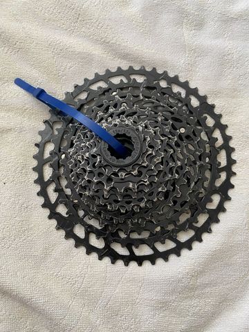 Sram PG1230 12s 11-50 Cassette Drivetrain & Pedals usato