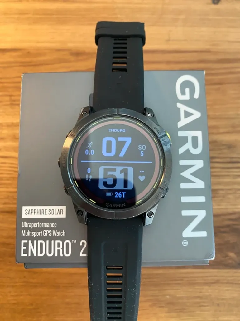 Gebrauchtes Garmin Enduro 2 Sapphire Solar bike — Bild 8 von 8