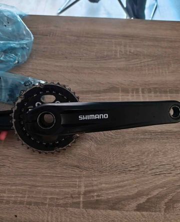 Gebrauchtes Shimano SLX M7000 2x Front Drivetrain Bundle Drivetrain & Pedals