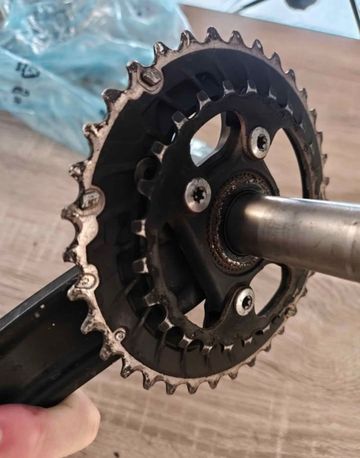 Brugt Shimano SLX M7000 2x Front Drivetrain Bundle bike — billede 4 af 8