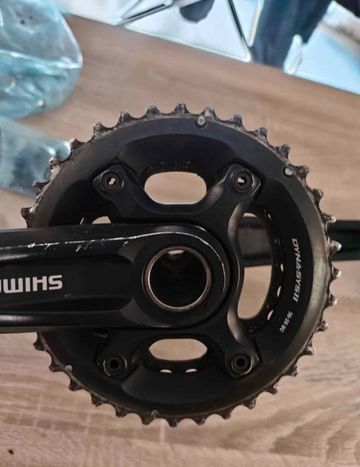 Brugt Shimano SLX M7000 2x Front Drivetrain Bundle bike — billede 6 af 8