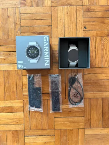 Tweedehands Garmin Epix Gen 2 Sapphire Titanium 2024 bike — afbeelding 2 van 2