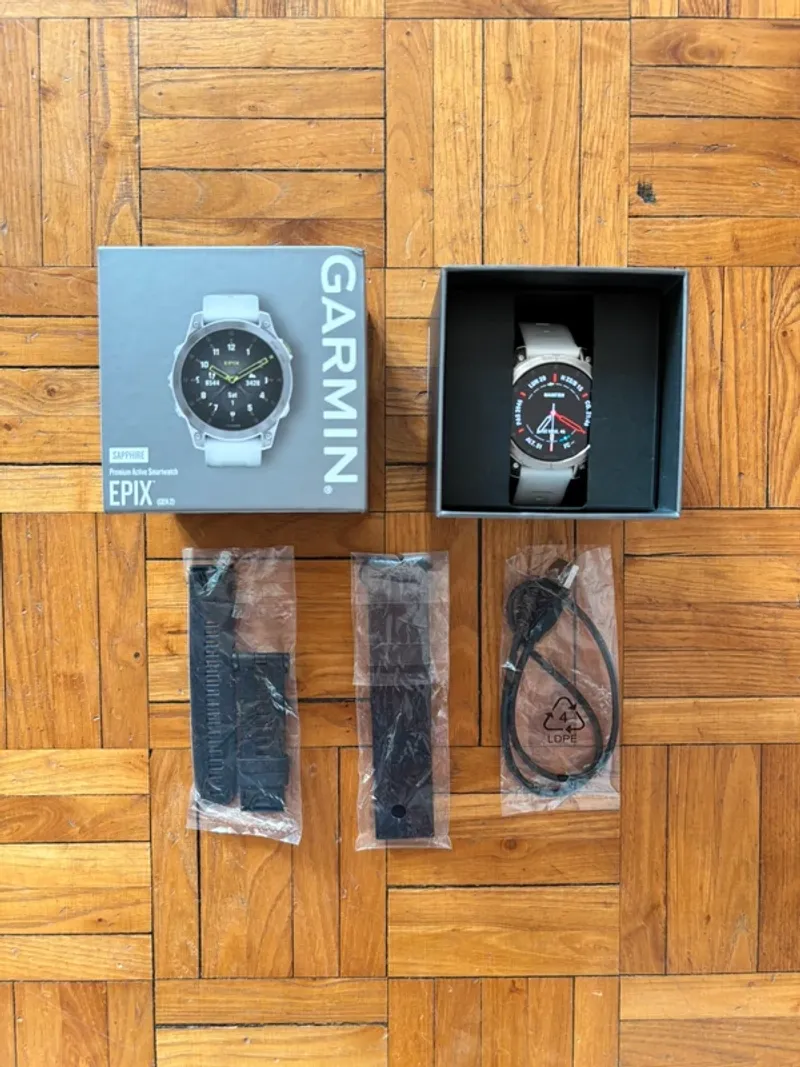 Used Garmin Epix Gen 2 Sapphire Titanium 2024 Electronics